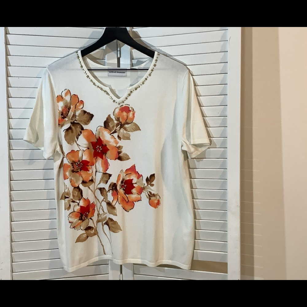 Alfred Dunner Fall Colors Sweater Size - Medium - Picture 5 of 5